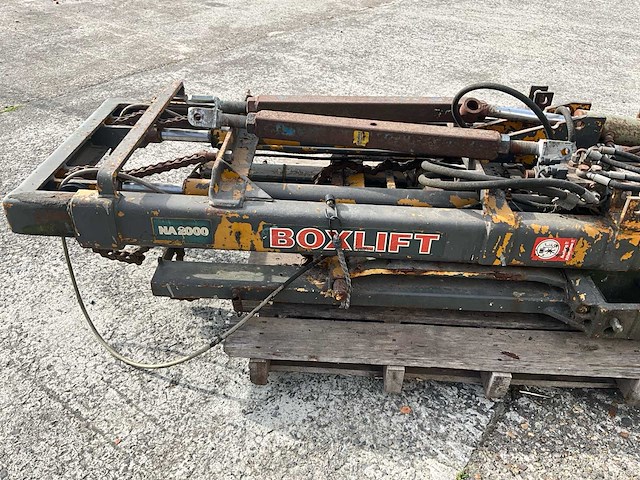 Boxlift na 2000 hefmast voor tractor - afbeelding 4 van  13