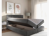 Boxspring - 200 x 180 cm.-incl. topper 4 cm. - afbeelding 2 van  2