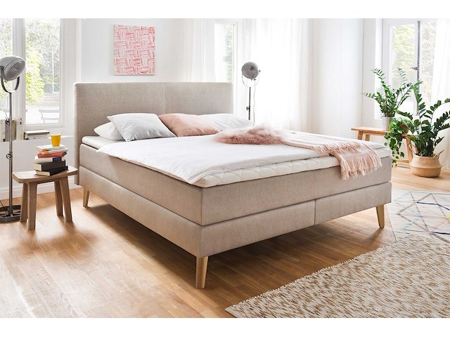Boxspring granas 180x200 - beige - afbeelding 1 van  4