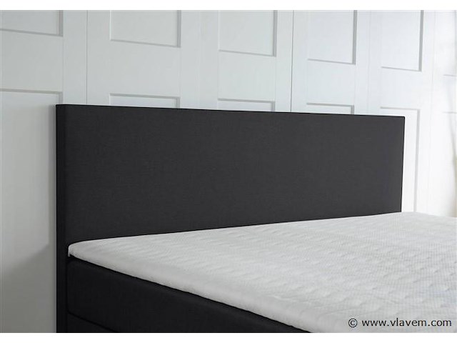 Boxspring turijn afmeting 180 x 200, antraciet - afbeelding 3 van  5