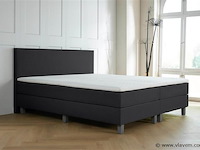Boxspring turijn afmeting 180 x 200, zwart