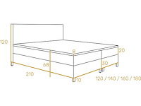 Boxspring - afbeelding 2 van  3
