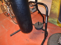 Boxzak aan steun met 30kg gewichten outshock - afbeelding 5 van  6