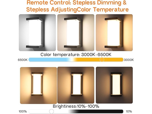 Boyir 18w buitenwandlamp - afbeelding 4 van  5