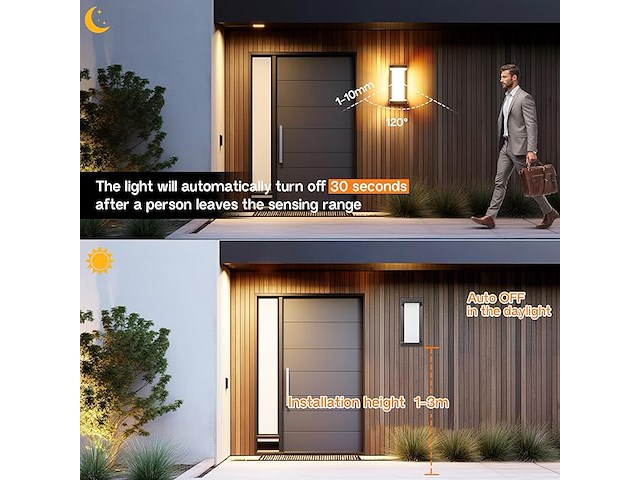 Boyir 18w buitenwandlamp - afbeelding 5 van  5