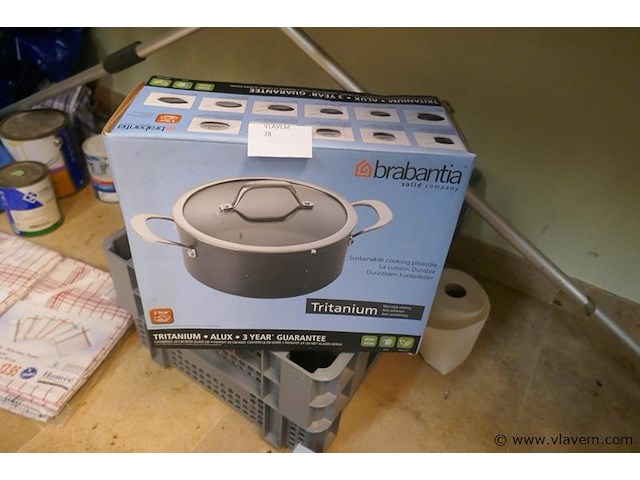 Braadpan met deksel - afbeelding 1 van  1