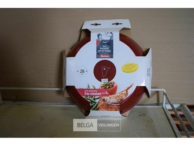 Braadpan zonder steel ø28cm - afbeelding 1 van  2