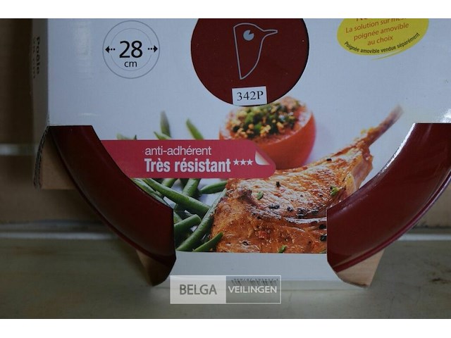 Braadpan zonder steel ø28cm - afbeelding 2 van  2