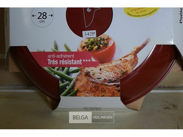Braadpan zonder steel ø28cm - afbeelding 2 van  2