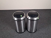 Brabantia - push bin - afvalemmers & prullenbakken (2x) - afbeelding 2 van  5