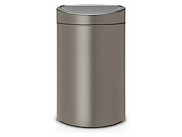 Brabantia touch bin recycling bin - 10+23 l - platina