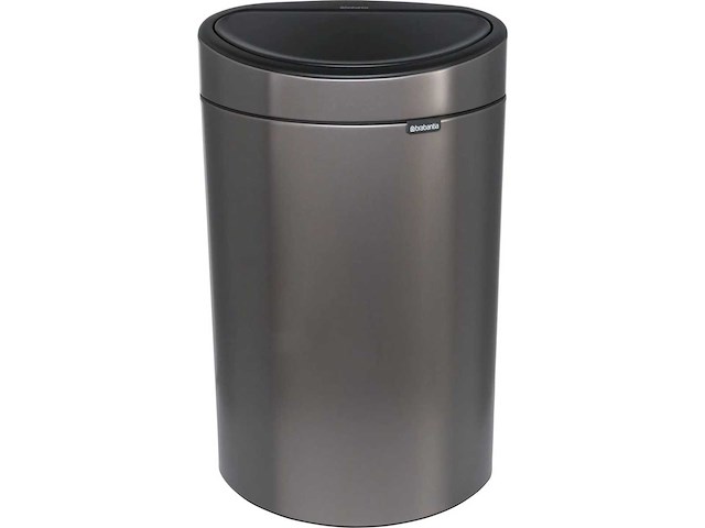 Brabantia touch bin recycling bin - 10+23 l - platina - afbeelding 2 van  4