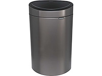 Brabantia touch bin recycling bin - 10+23 l - platina - afbeelding 2 van  4