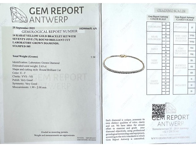 Bracelet 2.07ct - afbeelding 7 van  7