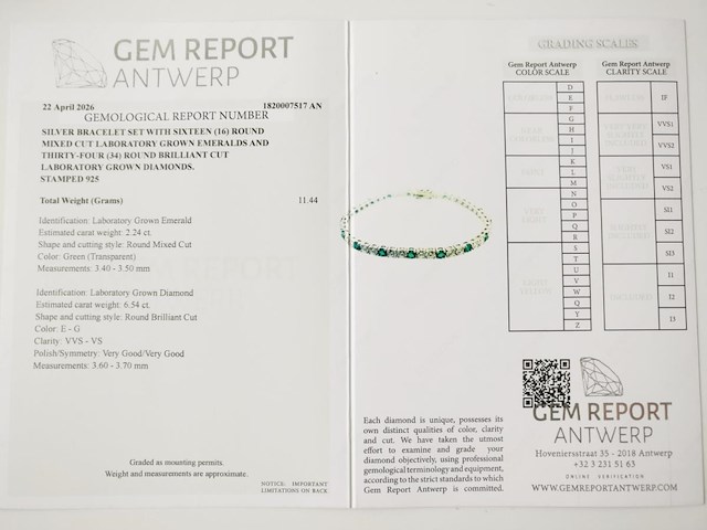 Bracelet 8.78ct - afbeelding 7 van  7