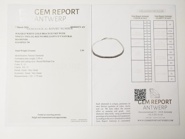 Bracelet diamond - afbeelding 7 van  7