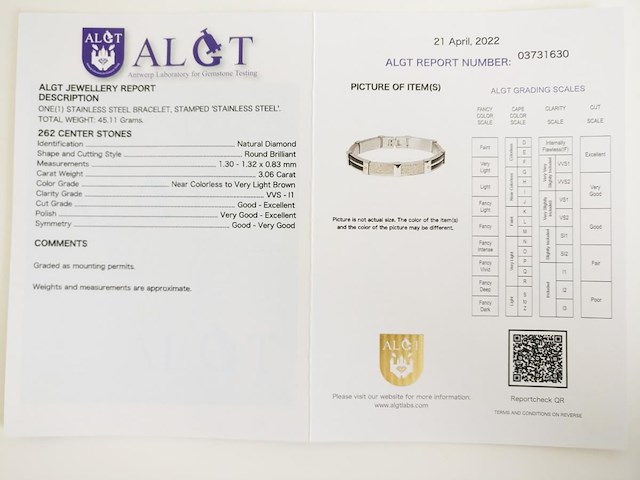 Bracelet diamond - afbeelding 5 van  5