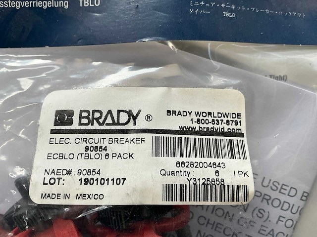 Brady 90854 circuit breaker (120x) - afbeelding 2 van  4