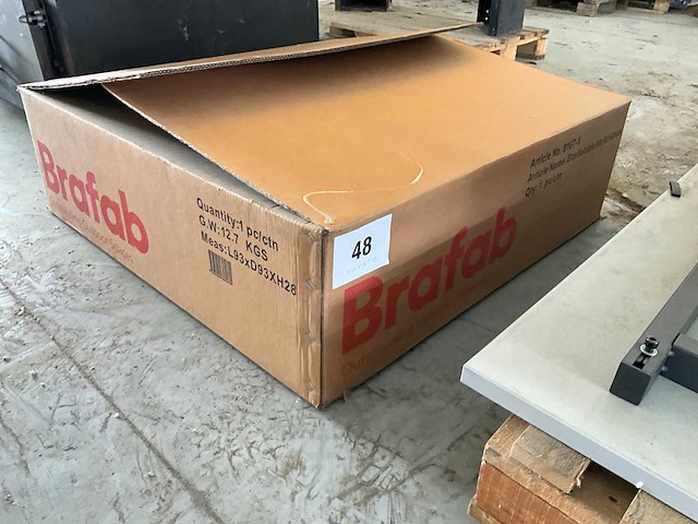 Brafab bastia table 8167-8 tuinmeubel toebehore - afbeelding 4 van  6