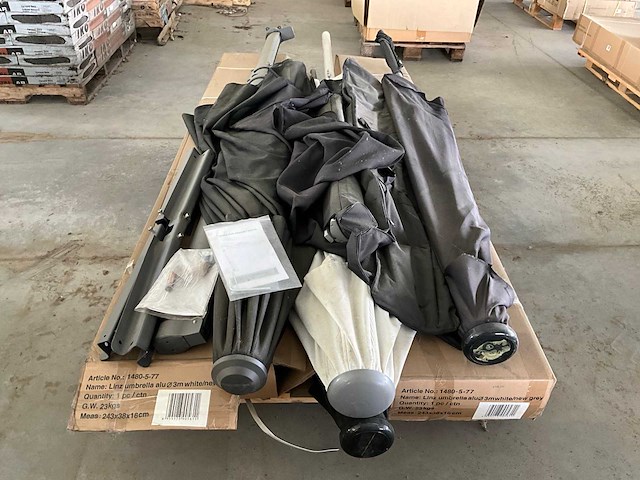 Brafab diverse parasol (6x) - afbeelding 2 van  4