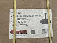 Brafab diverse parasolvoet (7x) - afbeelding 2 van  5