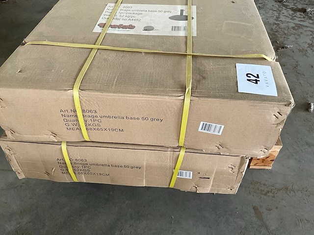 Brafab diverse parasolvoet (7x) - afbeelding 3 van  5
