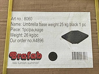 Brafab diverse parasolvoet (7x) - afbeelding 4 van  5