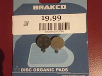 Brakco remblokken bp-23 organisch voor alhonga sng - afbeelding 1 van  1