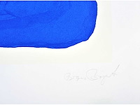 Bram bogart - blauw - zeefdruk - afbeelding 1 van  1