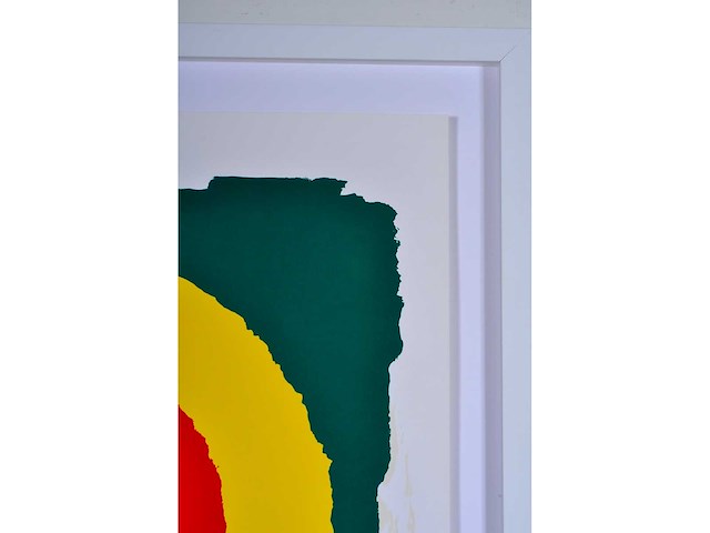 Bram bogart - grote kleurenzeefdruk - ingelijst - afbeelding 8 van  11