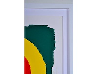 Bram bogart - grote kleurenzeefdruk - ingelijst - afbeelding 8 van  11