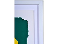 Bram bogart - grote kleurenzeefdruk - ingelijst - afbeelding 9 van  11