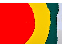 Bram bogart - grote kleurenzeefdruk - ingelijst - afbeelding 10 van  11