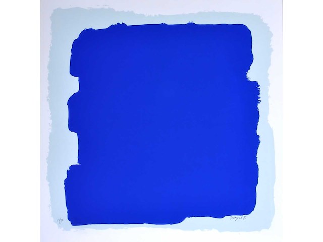 Bram bogart - grote kleurenzeefdruk - ingelijst - afbeelding 3 van  10