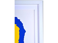 Bram bogart - grote kleurenzeefdruk - ingelijst - afbeelding 7 van  10