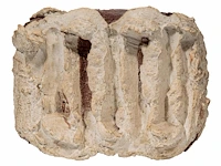 Bram bogart (1921-2012), 'witbruin', nr. 10, febr. 1975, 1/1, mixed media 45 x 34 cm. (17.71 x 13.39 in.) - afbeelding 1 van  11