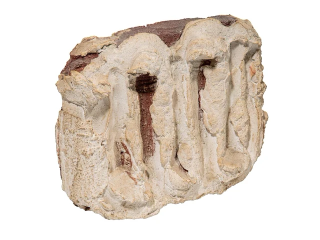 Bram bogart (1921-2012), 'witbruin', nr. 10, febr. 1975, 1/1, mixed media 45 x 34 cm. (17.71 x 13.39 in.) - afbeelding 5 van  11