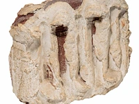 Bram bogart (1921-2012), 'witbruin', nr. 10, febr. 1975, 1/1, mixed media 45 x 34 cm. (17.71 x 13.39 in.) - afbeelding 5 van  11