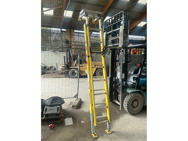 Branch feu 2x8 polyester schuifladder - afbeelding 1 van  6