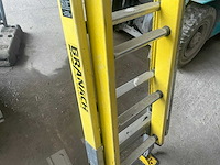 Branch feu 2x8 polyester schuifladder - afbeelding 5 van  6