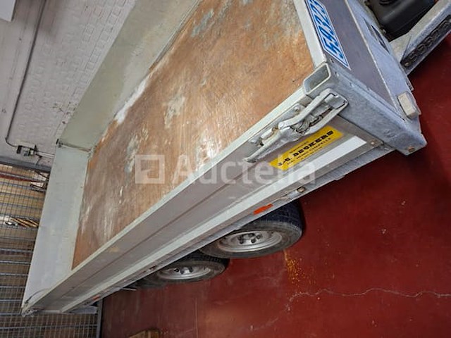 Brand dubbelassige geremde aanhanger (xlg0pkc20ao427090) - afbeelding 7 van  10