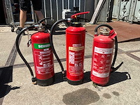 Brandblusser 3x - afbeelding 1 van  1