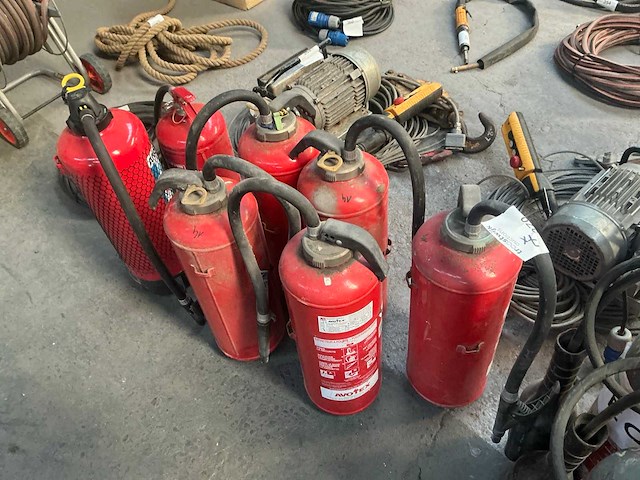 Brandblusser (7x) - afbeelding 1 van  3