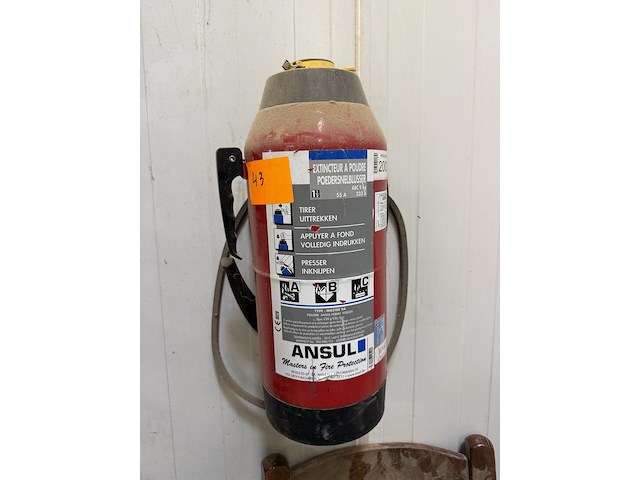 Brandblusser - afbeelding 1 van  1