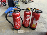 Brandblussers (3x) - afbeelding 1 van  2