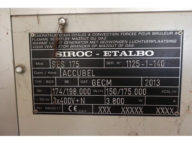 Brander siroc - afbeelding 8 van  11