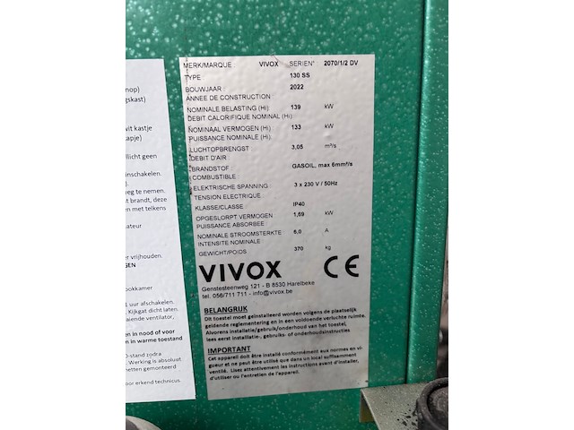 Brander vivox - afbeelding 2 van  2