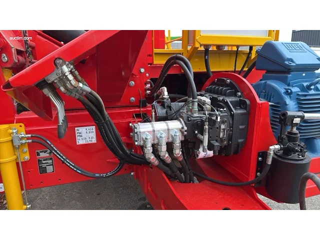 Brandhoutprocessor / zaag-kloofmachine rabaud-... - afbeelding 33 van  68