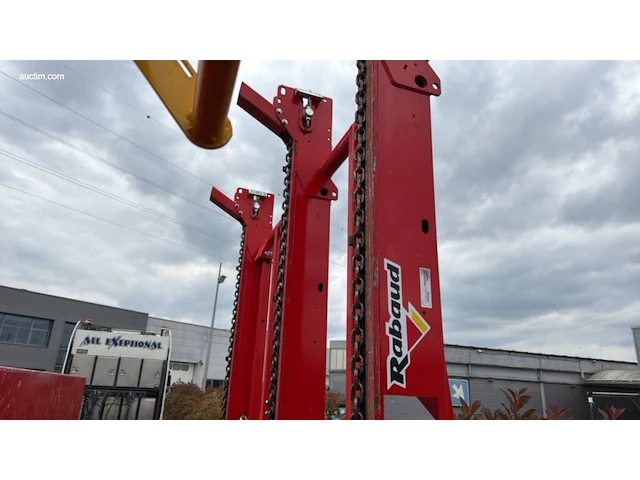Brandhoutprocessor / zaag-kloofmachine rabaud-... - afbeelding 50 van  68