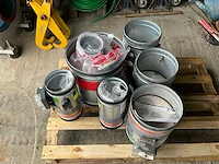 Brandkleppen voor ventilatiekanalen (6x)